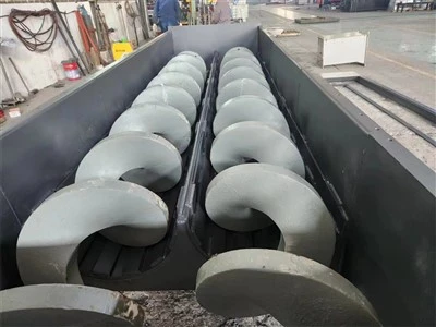Cludwr Troellog Di-siafft